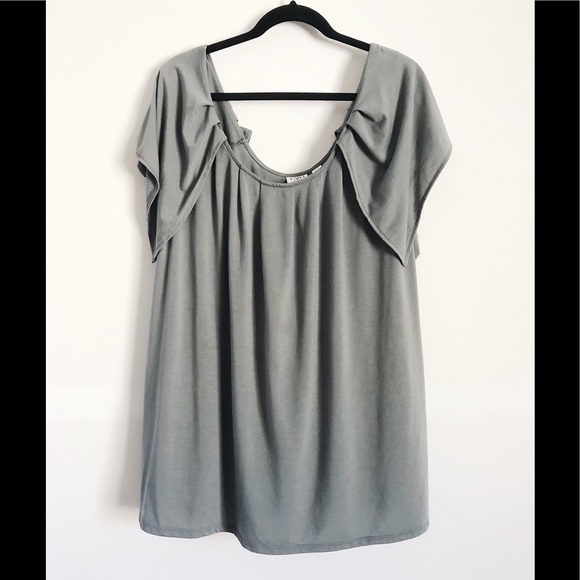 Cato Tops - Cato Gray Blouse